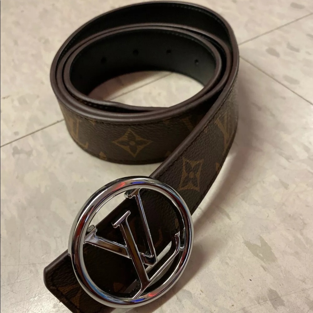 Louis Vuitton LV Circle monogram belt